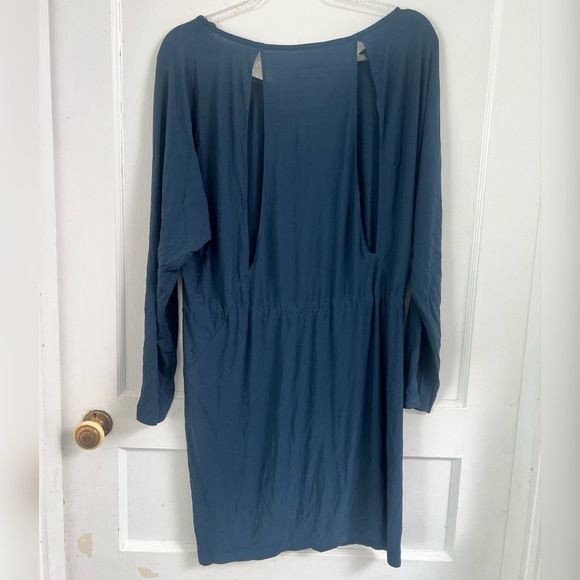 Rag & Bone Blue Silk blend dress Size 4 $358 LIKE NEW - Picture 3 of 3